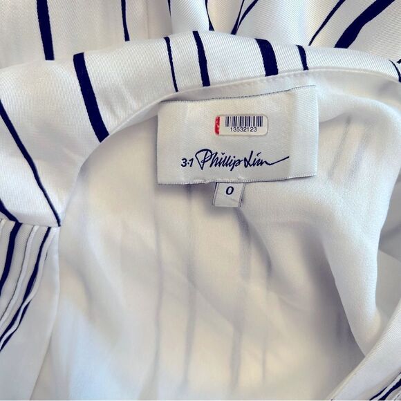 Phillip Lim High-Low Painted Dress Size 0 - Picture 6 of 6